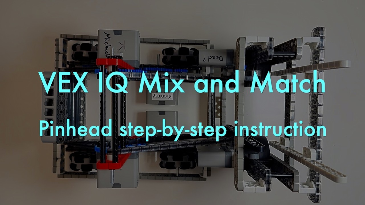 Представляем робота VEX IQ Mix & Match | Инструкция по эксплуатации робота Pinhead (полная версия)