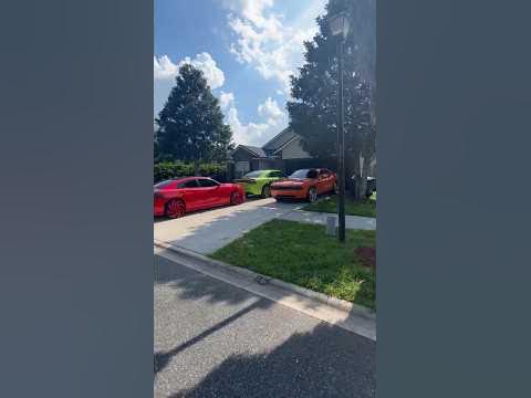 OVER 200k IN THE DRIVEWAY 💨💰💰💰 #shortvideo #dodge #charger #challenge