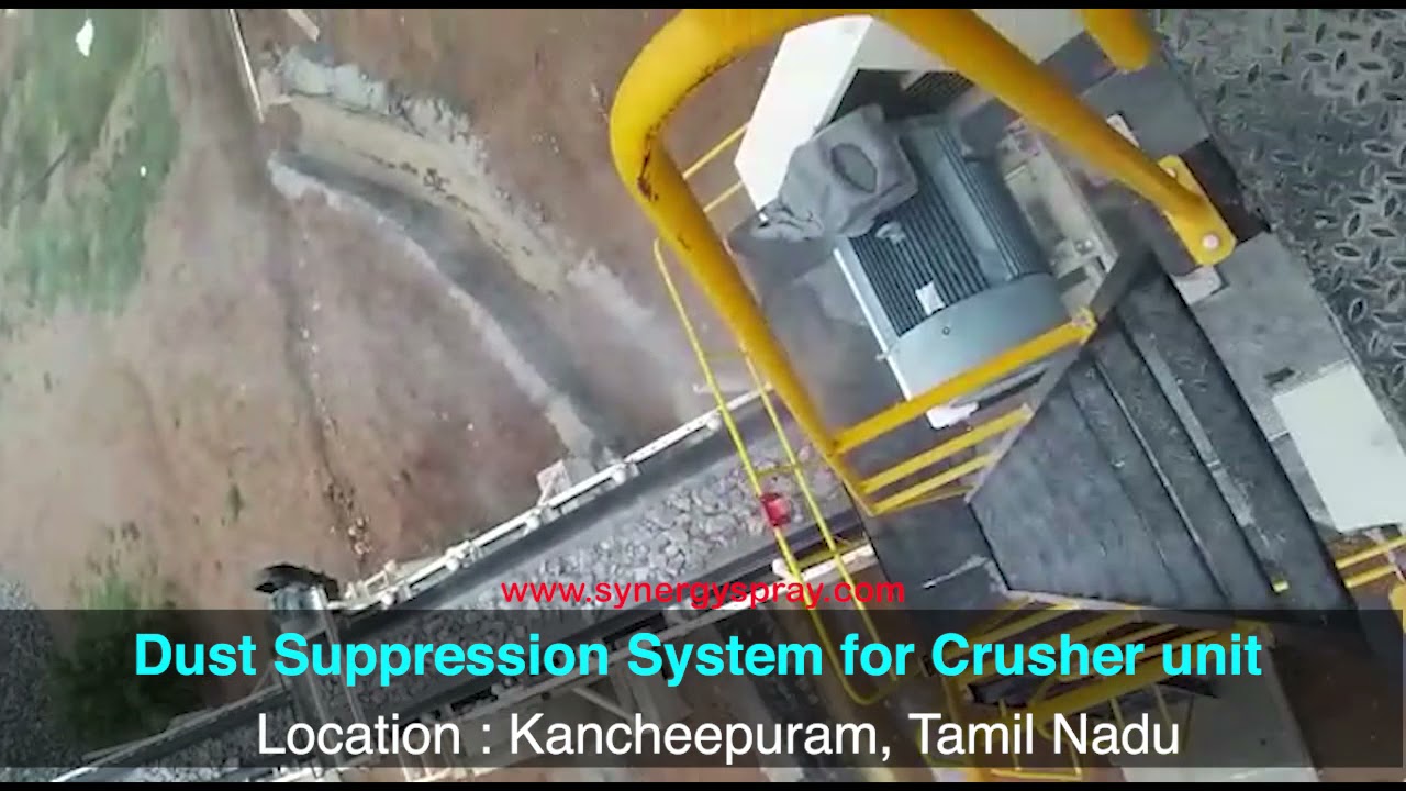 Stone Crushers Dust Control & Suppression System [Wet Fog System]