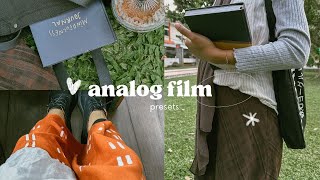 How to edit photos like film/ analog camera | + Free Analog Film Presets screenshot 2