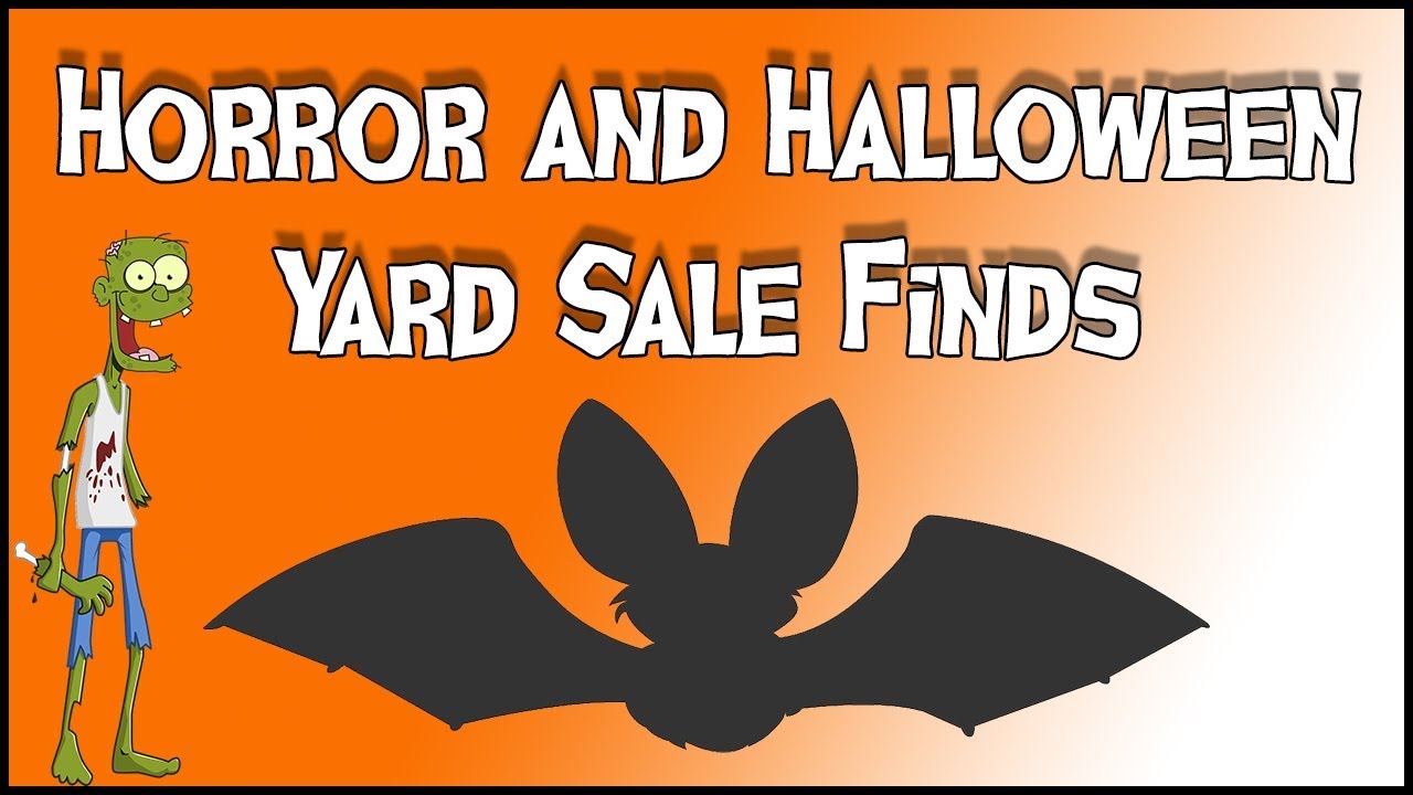 Horror and Halloween Yard Sale Finds (Week 16) YouTube
