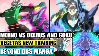 Beyond Dragon Ball Super: The New Angel Merno Vs Beerus And Goku! The Grand Priest Trains Vegeta!