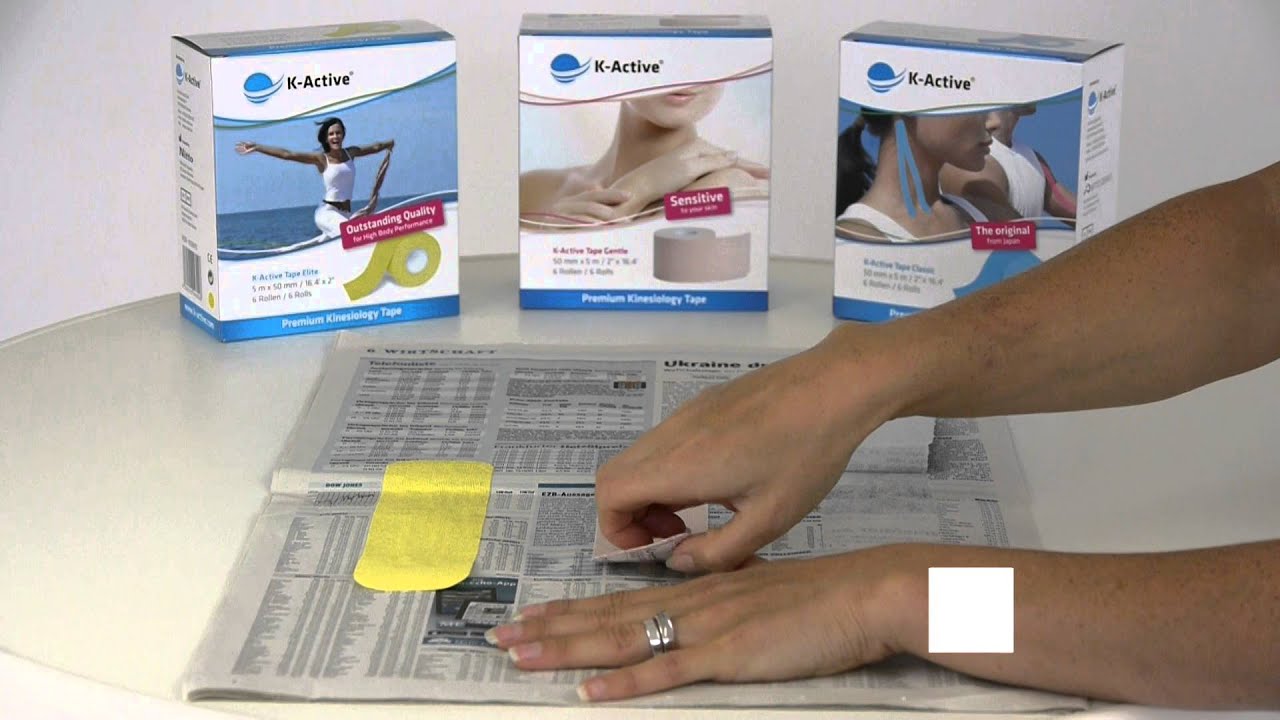 The world of K-Active Tapes