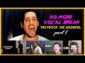 HOW TO SING PAST YOUR BREAK - PART 1 - Head Voice vs Falsetto vs Mixed Voice vs Chest Voice?