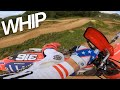 Un entranement poussiereux  motocross basly 