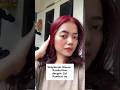 Cat Rambut Merah Menyala, Tampil Beda