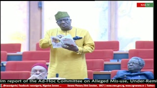 Senate Plenary,25th October, 2017