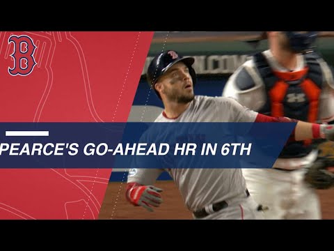 Pearce crushes a long go-ahead homer in the 6th