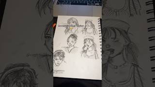 😳 references vs my drawings #creative #artist #art #drawing