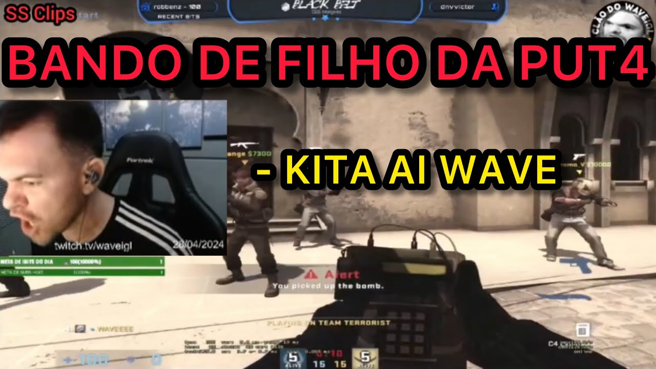 WAVE PERDEU O CONTROLE E DEU TRETA