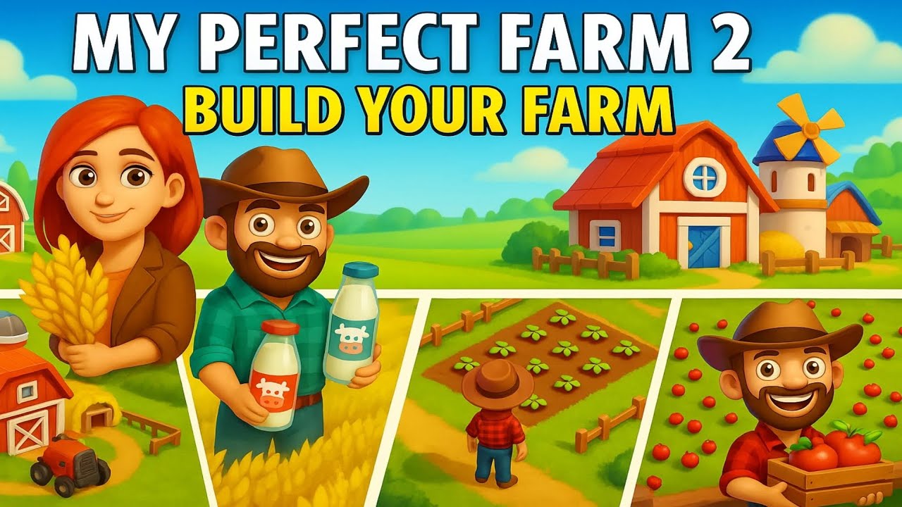My Perfect Farm 2: Go Farming 🚜🌾 | Cozy Farming & Animal Care Gameplay (Android)