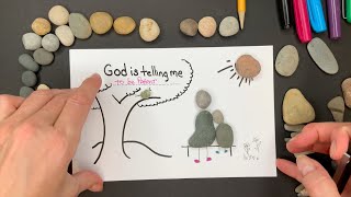 HOW TO - General Conference Childrens Rock Art Activity by Pati Rokus - Free Printable