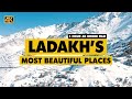 1 hour 4k drone of ladakh  relaxing music