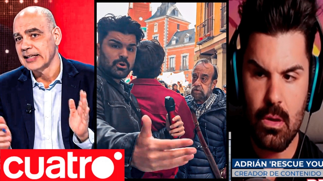 DISCUSIÓN EN TELEVISIÓN: ¡¡NACHO ABAD Y CARLOS SEGARRA CONTRA MI!! ¿EL EMPUJÓN FUE JUSTIFICADO O NO?