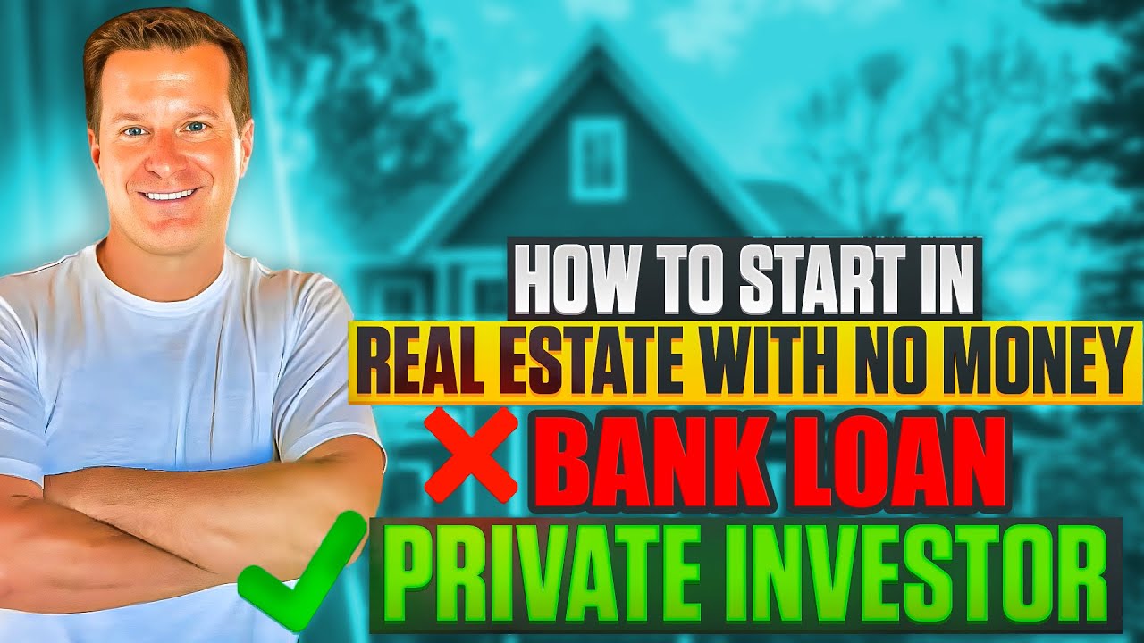 How To Get Started In Real Estate With No Money - YouTube