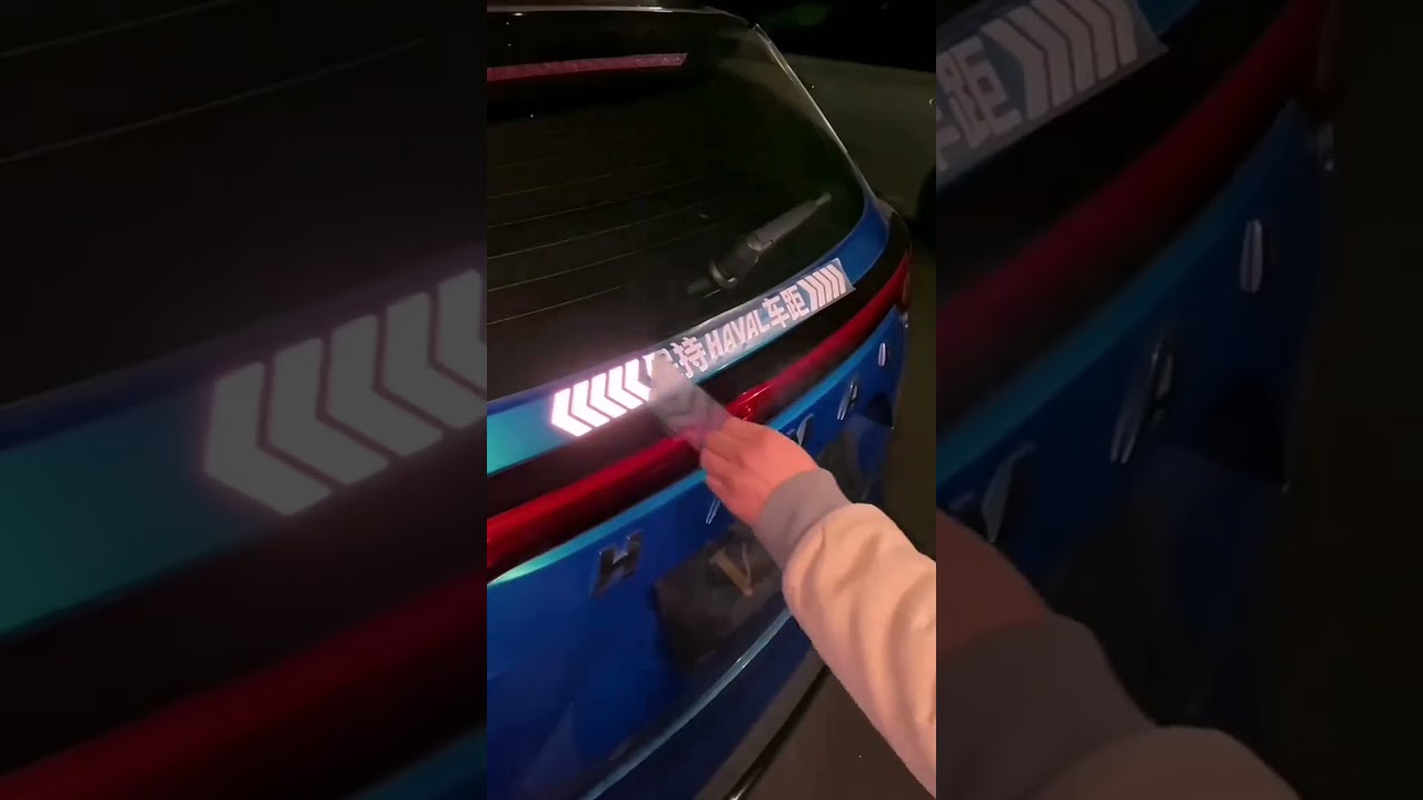 Car distance reflective stickers Car reflective stickers Car stickers Car decoration Safe travel