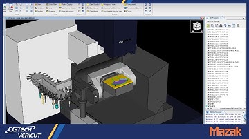 Yamazaki Mazak Machine Tool CNC simulation with VERICUT