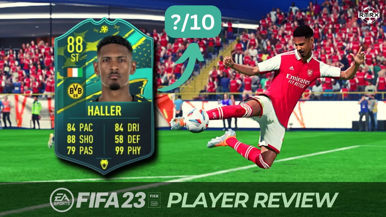88 MOMENTS HALLER PLAYER REVIEW - FIFA 23 ULTIMATE TEAM (SBC)