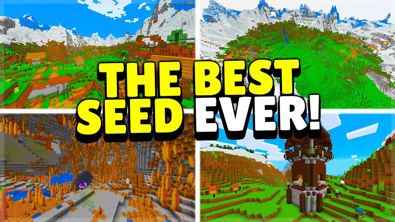As Melhores Seeds Para Minecraft 1.18 / 1.19 (Java E Bedrock) - Minecraft  Tutos