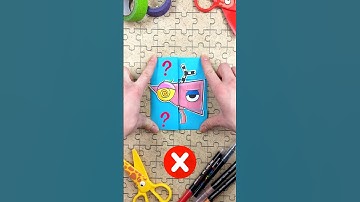 Solving Paper Craft Puzzle with Zooble from Digital Circus 🤡#digitalcircus #puzzle #papercraft #diy