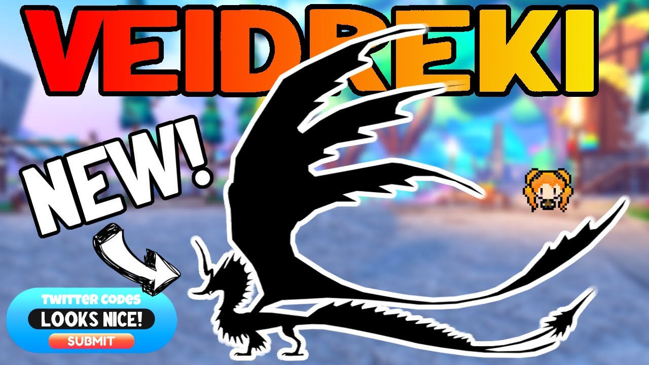 How to Get VEIDREKI! NEW DRAGON! Roblox Dragon Adventures July Twitter