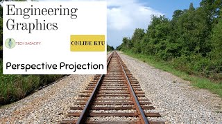 Online KTU- Engineering Graphics - Perspective Projection- Intro