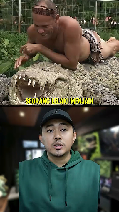 Lelaki Bersahabat Dengan Buaya Sehingga Kehilangan Isteri Sendiri?🐊
