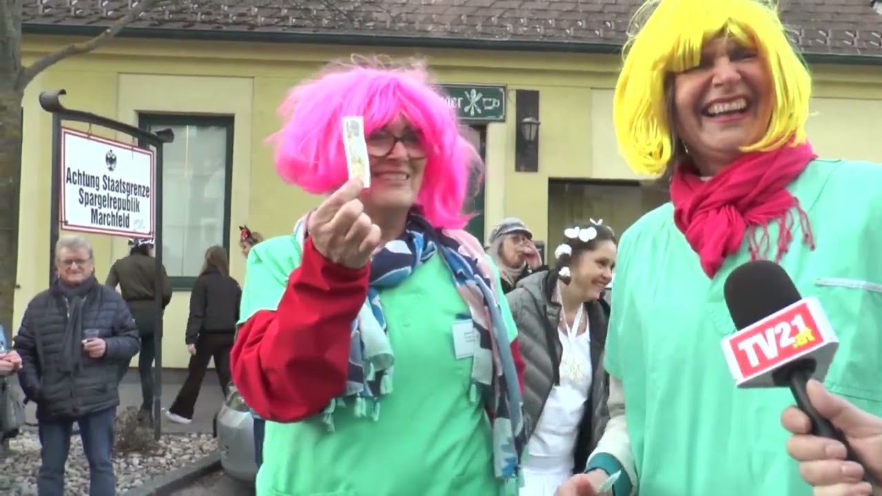 Deutsch Wagram | Faschingsumzug und Faschingsverbrennen 2023