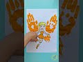 🧚 HOW DO FAIRIES FLY? With YOUR Handprint Wings! ✋✨ #shorts #kids #diy #craft #art
