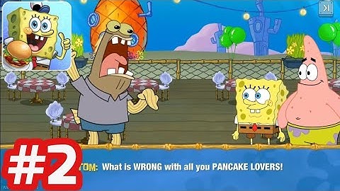 SpongeBob - Krusty Cook Off - Gameplay Walkthrough - Part 2 (Level 8 - 13) iOS/Android