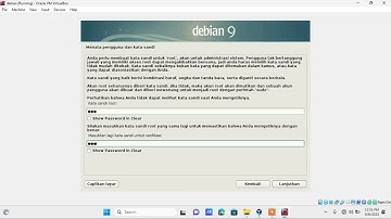 Tutorial Install Linux Debian Di Virtual Box Berbasis GUI (Graphical User Interface)
