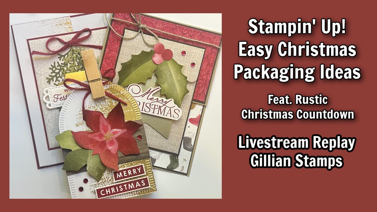 Stampin' Up! Last-Minute Gift Packaging and New Kit!