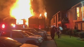16 units damaged in 2-alarm apartment fire in southwest Houston, HFD says