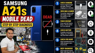 Samsung A21s 5G DEAD PHONE ⚠️ Full Step by Step Diagnosis and Fix.