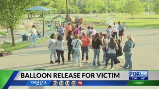 Balloon release vigil held for Lexington shooting victim