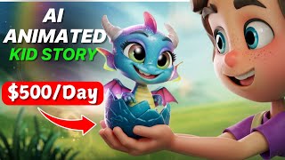 I Made a $15K/Month Faceless Channel Using Al | Earn $500/Day from Ai Animated Kids Story Video