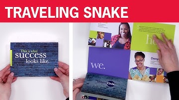 Designer Folds: Traveling Snake