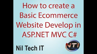 Basic Ecommerce Part - 2 Database Initialize Asp.net mvc C#