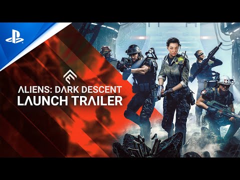 Aliens: Dark Descent - Launch Trailer | PS5 &amp; PS4 Games