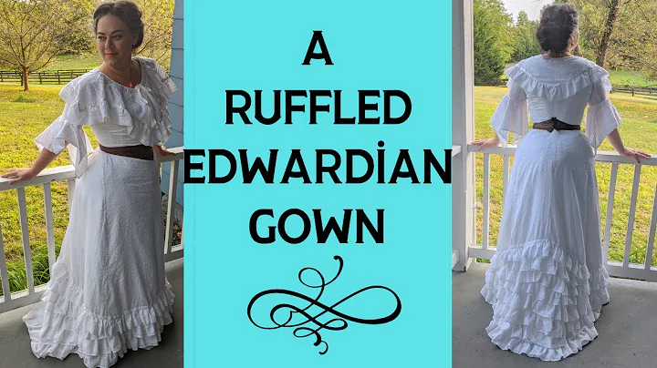 It's Finished! Sewing an Edwardian Ruffled Bodice ...