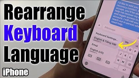 Hoe u de toetsenbordtaal op de iPhone 17/17 Pro Max/Air opnieuw kunt indelen