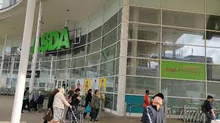 Kids Grocery Shopping In Asda Superstore Hounslow Uk