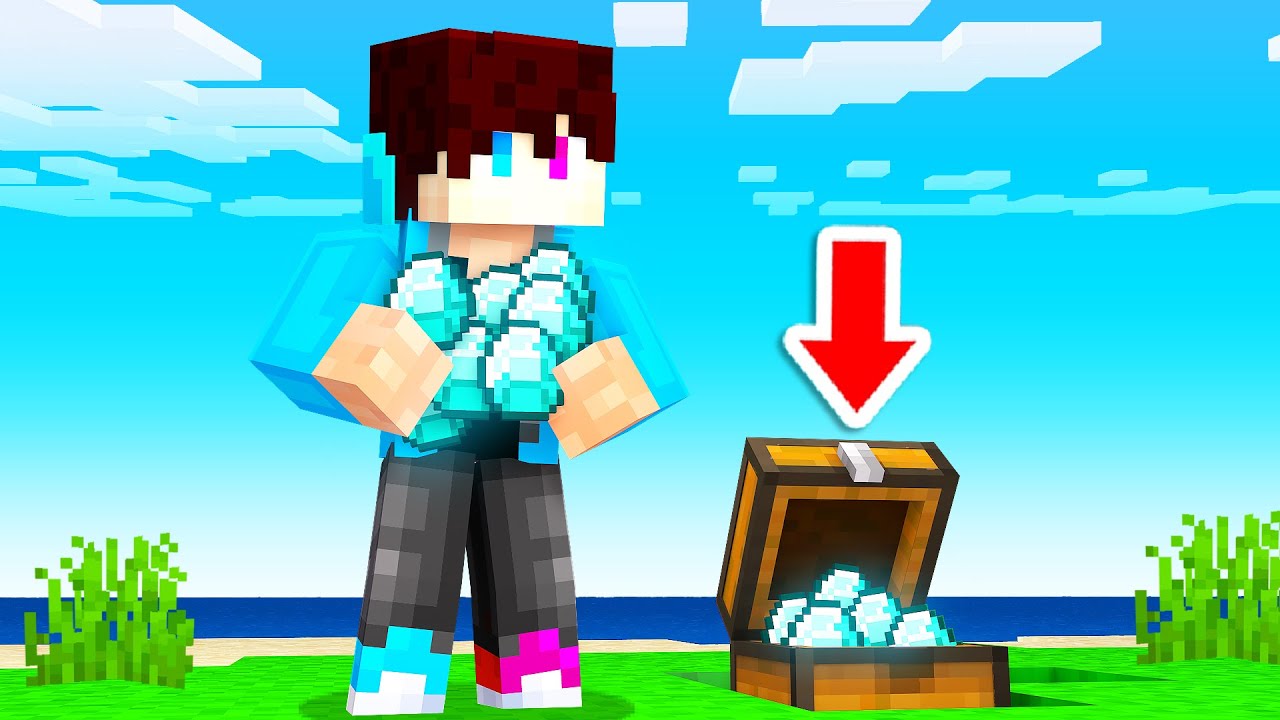 Minecraft Diamond Raft Ik Vond Een EILAND Met GEHEIME DIAMONDS! (Minecraft Raft) - YouTube