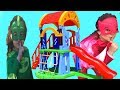 PJ MASKELİLER PARKTA SAKLAMBAÇ OYNADI -  Hide and Seek with PJ Masks