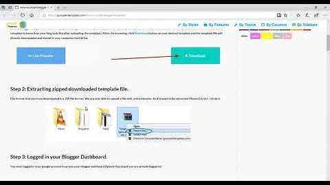 6.Cara Install Template Atau Tema Blogspot Hasil Download Dengan Mudah