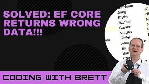Entity Framework/EFCore Returns Wrong Data (When Using FromSqlRaw)