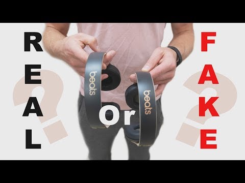 Video: How To Spot Fake Beats Headphones