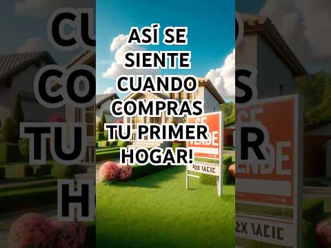 ¡Así se siente comprar tu primera casa! 🏠🎉 #SueñoCumplido #cortes #shorts