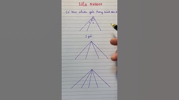 Cách đếm số góc siêu nhanh | Học toán Tư duy Edison