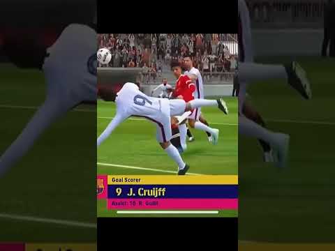 J.Cruijff yes this is the best scope i have ever seen🎯 Efootball #football #pesmobile #efootball